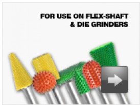 Frézky do priamej brúsky ihličkové