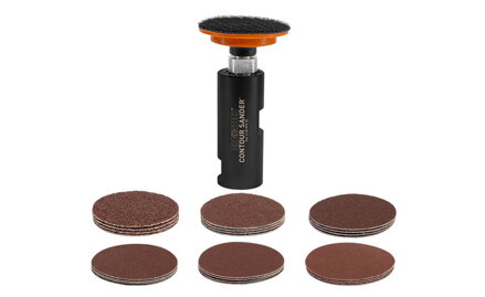 Sistem excentric slefuire sculptura lemn Arbortech Random Contour Sander  Sistem excentric slefuire sculptura lemn Arbortech Random Contour Sander