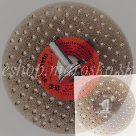 Disc diamantat ascutit widia, prindere polizor unghiular  D126/39 Disc diamantat ascutit widia, prindere polizor unghiular  D126/39